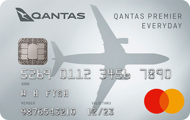 The Qantas Money, Qantas Premier Everyday credit card card