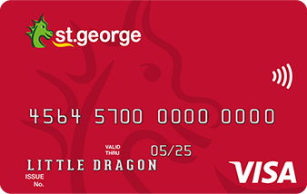 The St. George Bank, No Annual Fee Card card