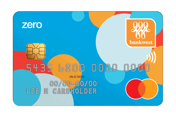 The Bankwest, Bankwest Zero Classic Mastercard card