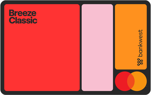 The Bankwest, Bankwest Breeze Classic Mastercard card