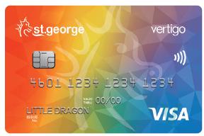 The St. George Bank, Rainbow Vertigo Card card