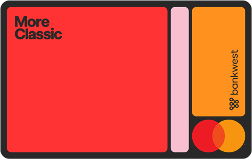 The Bankwest, Bankwest More Classic Mastercard card