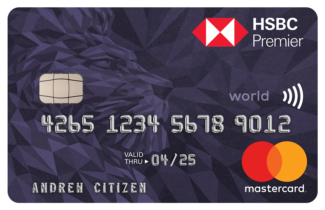 The HSBC, HSBC Premier World Mastercard card