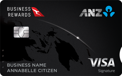 The ANZ, ANZ Qantas Business Rewards card