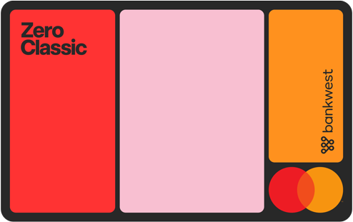 The Bankwest, Bankwest Zero Classic Mastercard card