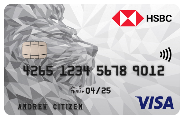 The HSBC, Low Rate Credit Card card